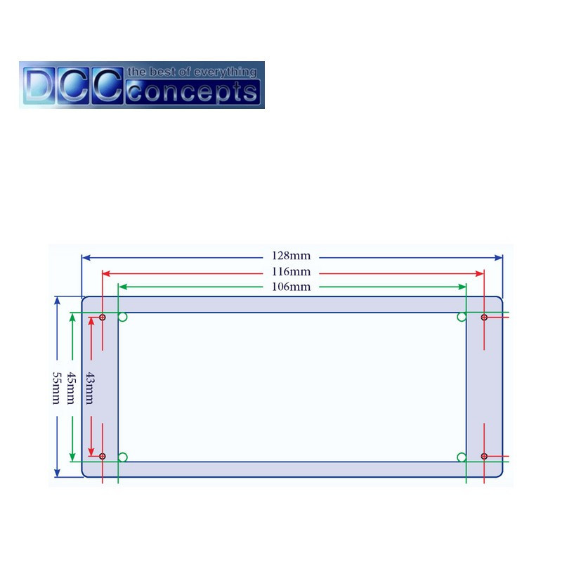 Multimètre Alpha Meter pour réseau analogique ou digital DCCconcepts DCC-AVA.1