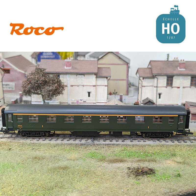 Expresswagen 1. Klasse Typ A8 SNCF Ep IV HO Roco 6200004 - Maketis