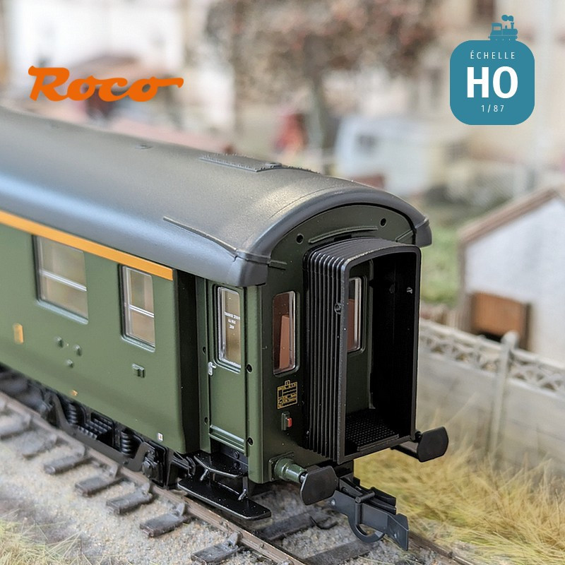 Expresswagen 1. Klasse Typ A8 SNCF Ep IV HO Roco 6200004 - Maketis