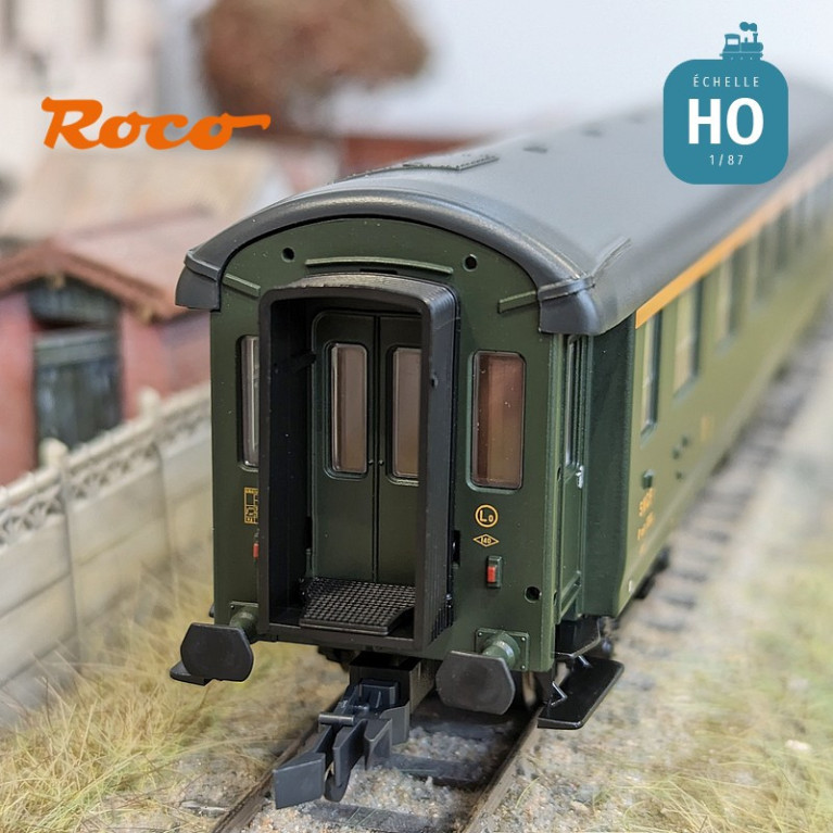 Voiture express 1ère classe type A8 SNCF Ep IV HO Roco 6200004 - Maketis Voiture express 1ère classe type A8 SNCF Ep IV HO Roco 6200004 - Maketis
