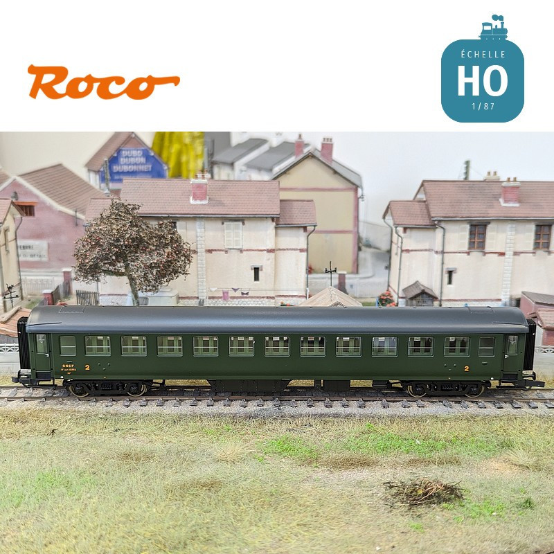 Expresswagen 2. Klasse Typ B11 SNCF Ep IV HO Roco 6200005 - Maketis