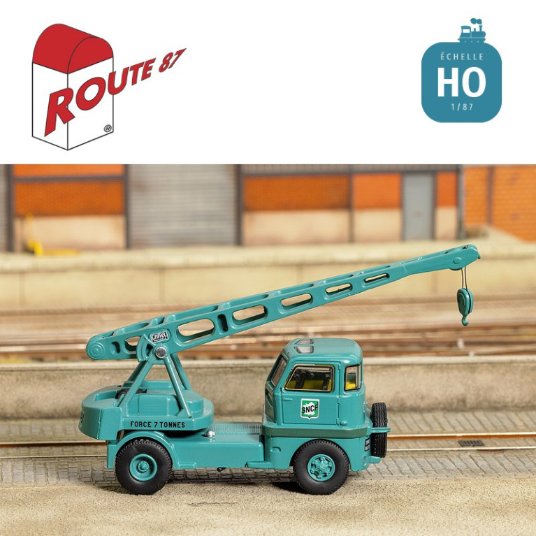 Kran Griffet M2 deco SNCF Logo alt bi-color HO Route 87 Haxo Modell RO1033 - Maketis Kran Griffet M2 deco SNCF Logo alt bi-color HO Route 87 Haxo Modell RO1033 - Maketis