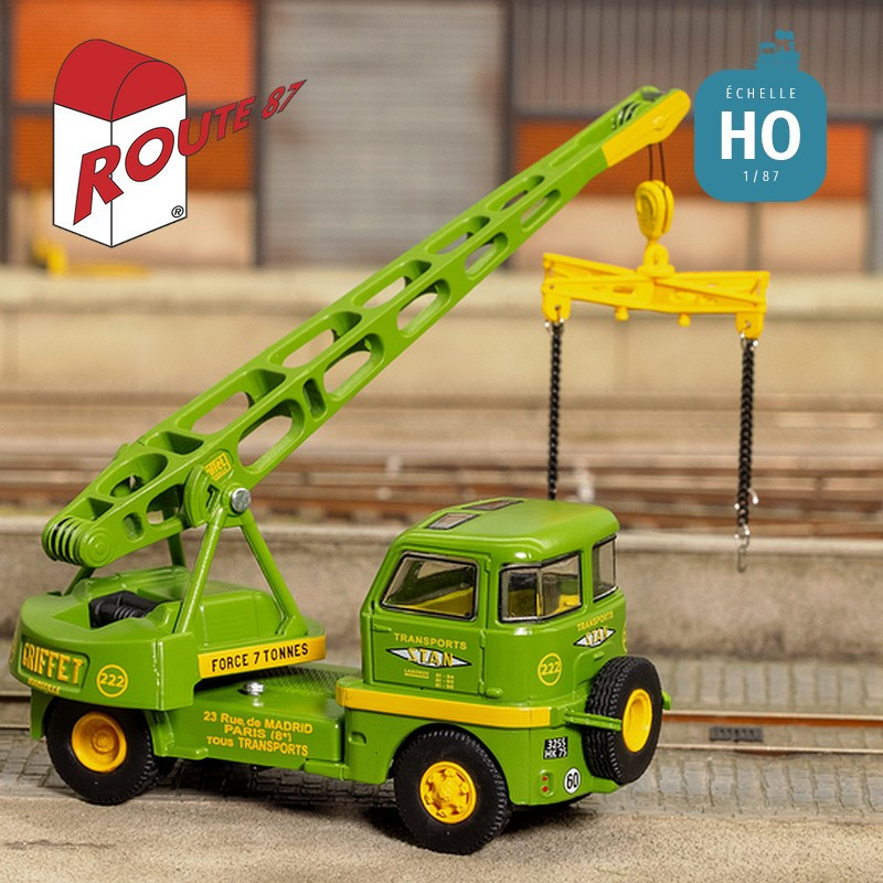 Grue Griffet M2 déco Transports STAN HO Route 87 Haxo Modèle RO1035 - Maketis