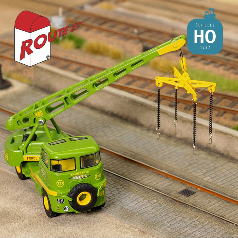 Crane Griffet M2 deco Transports STAN HO Route 87 Haxo Modèle RO1035 - Maketis Crane Griffet M2 deco Transports STAN HO Route 87 Haxo Modèle RO1035 - Maketis