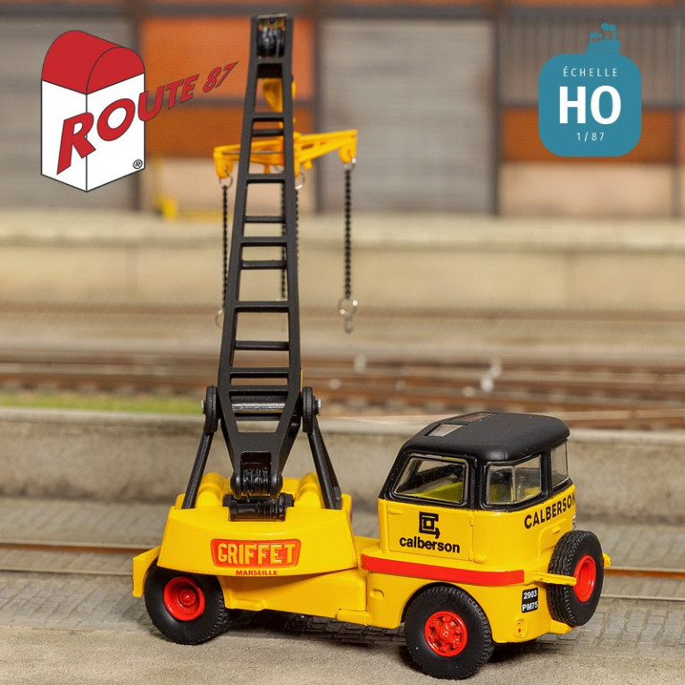 Griffet M2 crane Calberson HO Route 87 Haxo Model RO1043 - Maketis