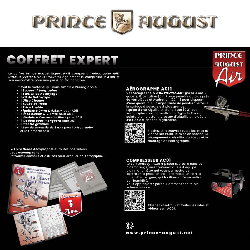 Coffret Expert Ultra Polyvalent Prince August AX11- Maketis