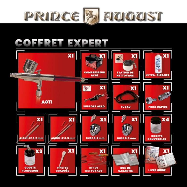 Coffret Expert Ultra Polyvalent Prince August AX11- Maketis