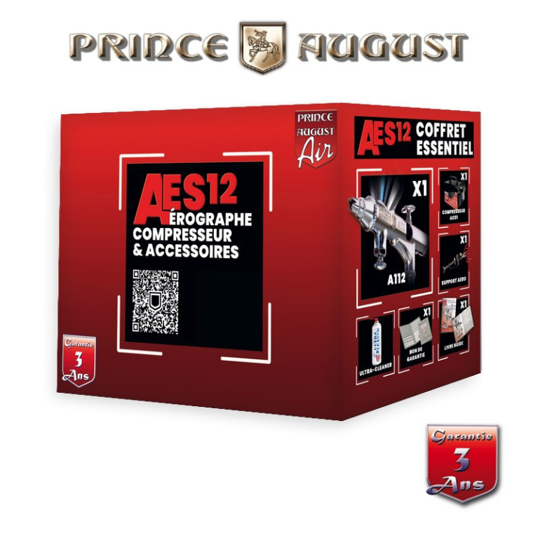 Coffret Essentiel Haute définition Prince August AES12 - Maketis