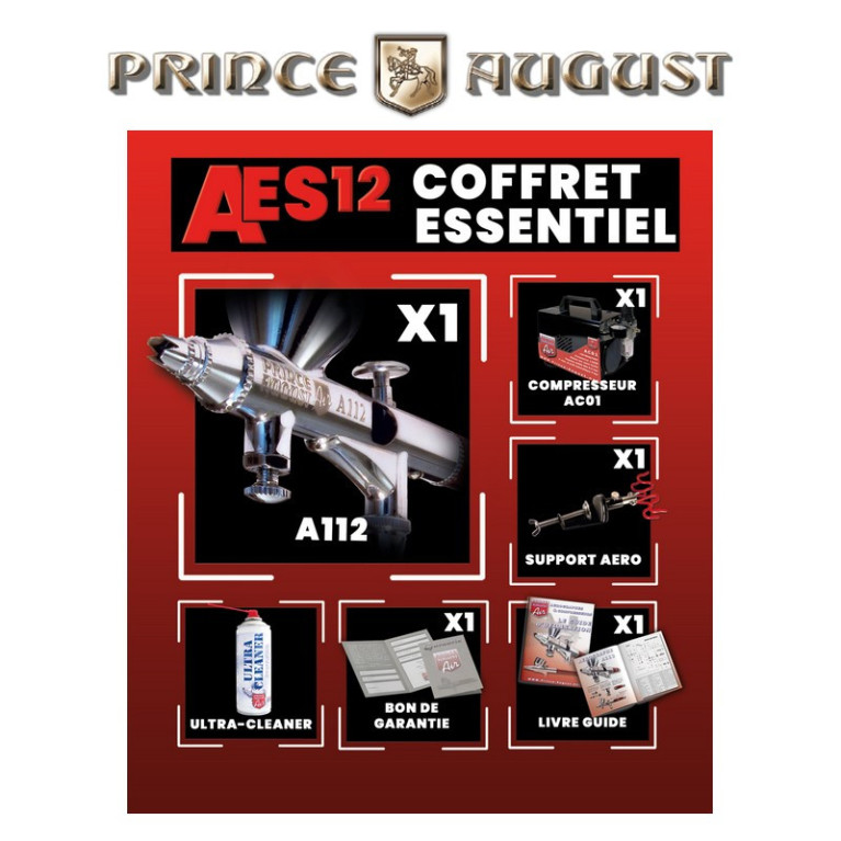 Coffret Essentiel Haute définition Prince August AES12 - Maketis Coffret Essentiel Haute définition Prince August AES12 - Maketis