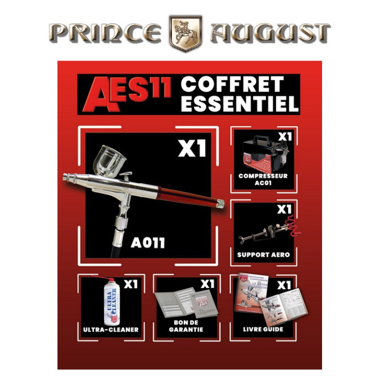 Coffret Essentiel Ultra Polyvalent Prince August AES11 - Maketis Coffret Essentiel Ultra Polyvalent Prince August AES11 - Maketis