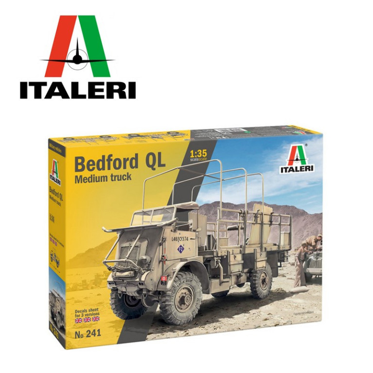 Camion militaire Bedford QL WWII 1/35 Italeri 241 - Maketis