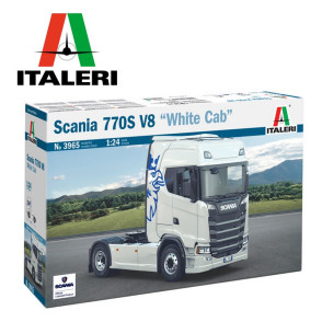Lkw Scania 770 S V8 "White Cab" 1/24 Italeri 3965 - Maketis