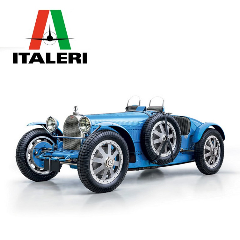 Bugatti Type 35B Roadster 1/12 Italeri 4713 racing car