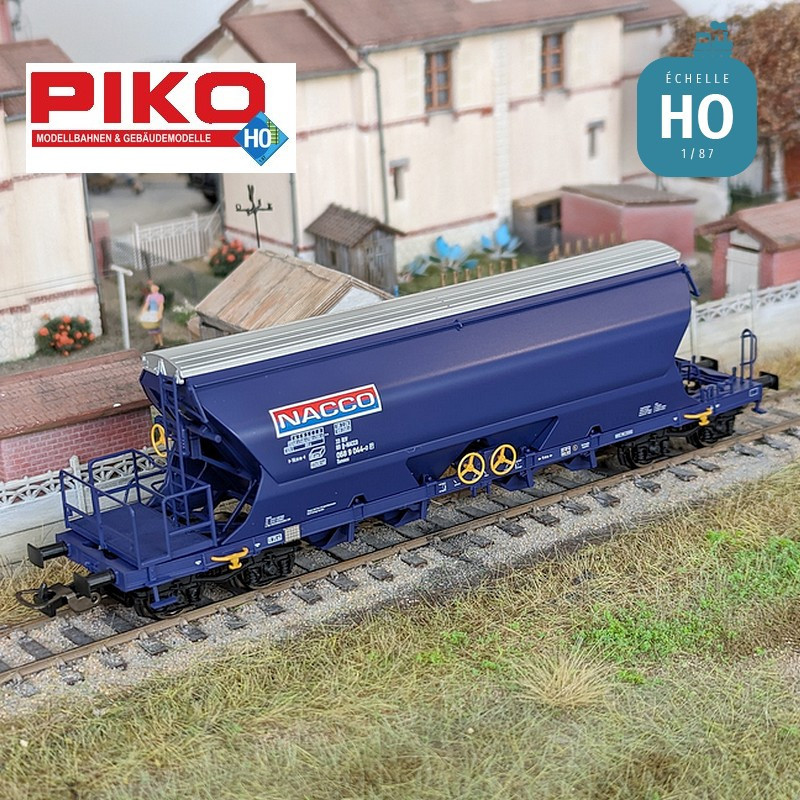 Tanoos type hopper wagon Nacco DB AG Ep V HO Piko 54631 - Maketis