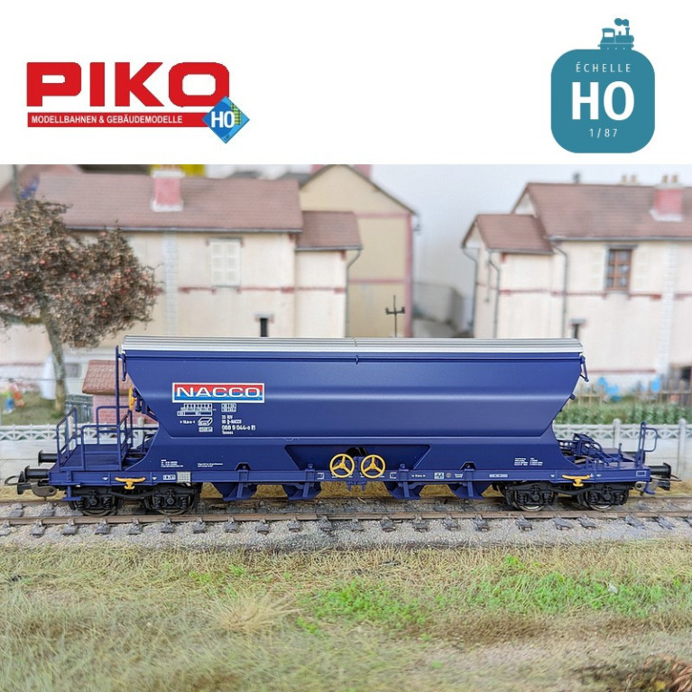 Trichterwagen Typ Tanoos Nacco DB AG Ep V HO Piko 54631 - Maketis