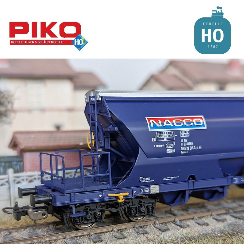 Tanoos type hopper wagon Nacco DB AG Ep V HO Piko 54631 - Maketis