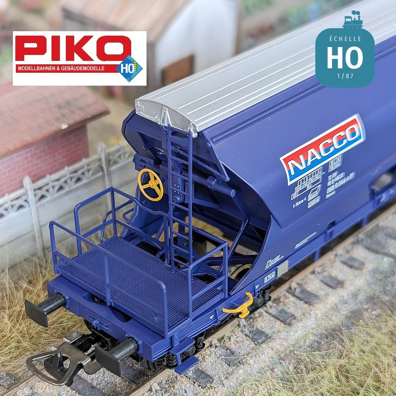 Trichterwagen Typ Tanoos Nacco DB AG Ep V HO Piko 54631 - Maketis