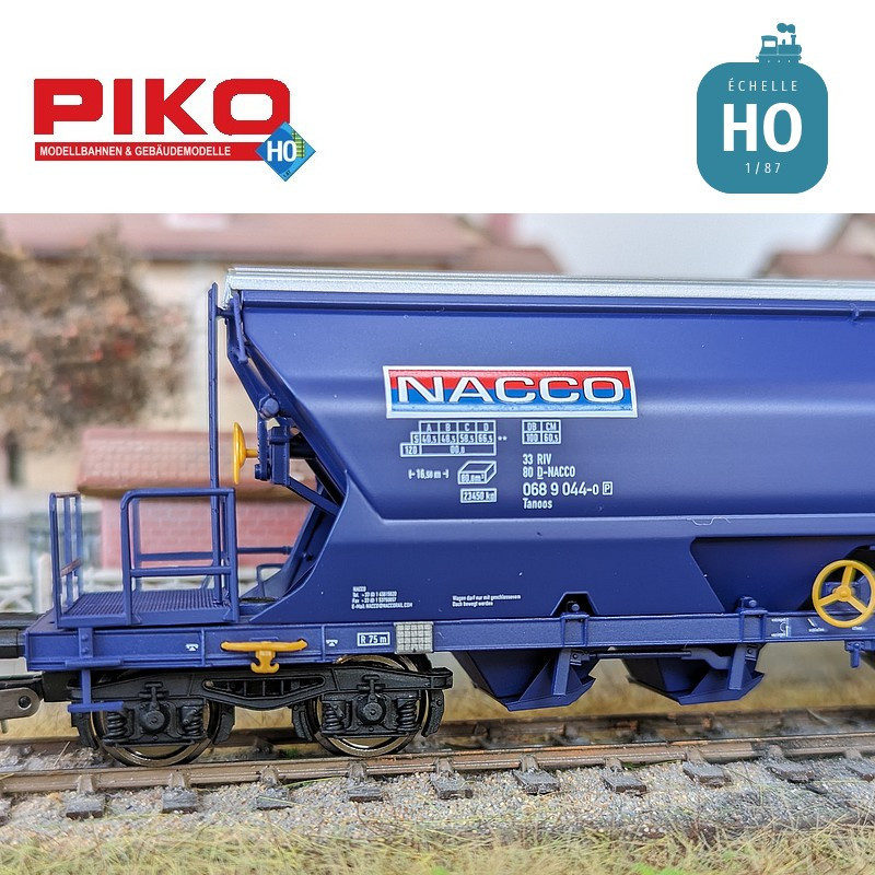 Tanoos type hopper wagon Nacco DB AG Ep V HO Piko 54631 - Maketis