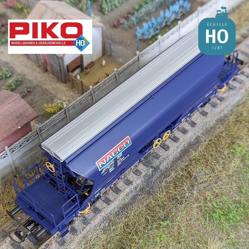 Trichterwagen Typ Tanoos Nacco DB AG Ep V HO Piko 54631 - Maketis