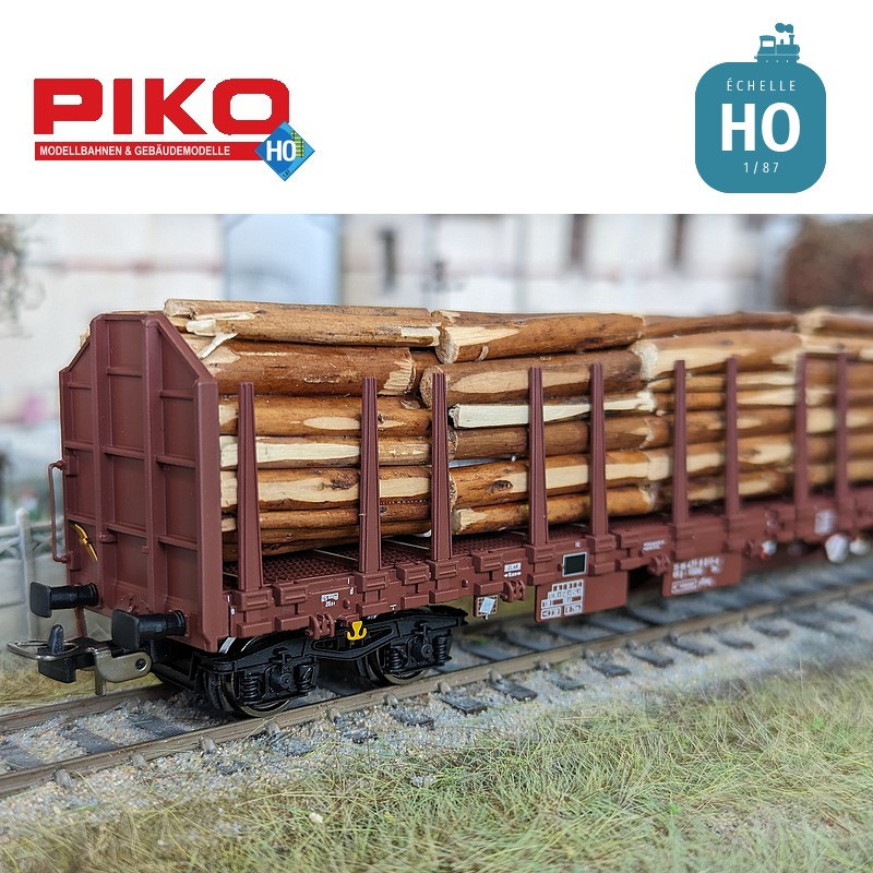 Holztransporter Wagen T642 RSBG Ep VI HO PIKO P24610 - Maketis