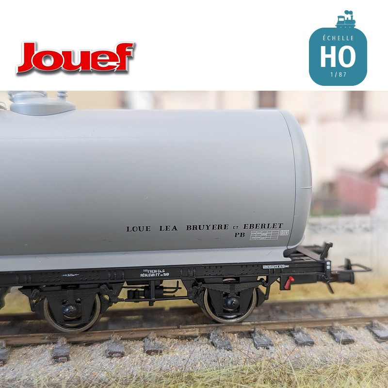 Set 2 Kesselwagen 3-achsig "Europ Rail S.G.M.F/ Bruyere et Eberlet" SNCF Ep IV HO Jouef HJ6248 - Maketis
