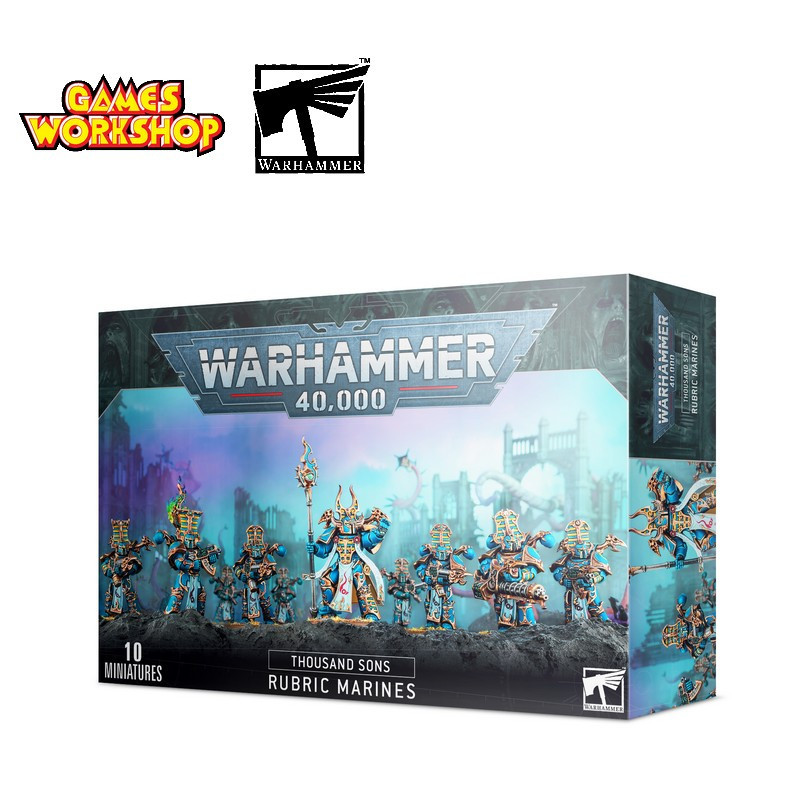 Marines Rubricae des Thousand Sons Warhammer Games Workshop 43-35 - Maketis