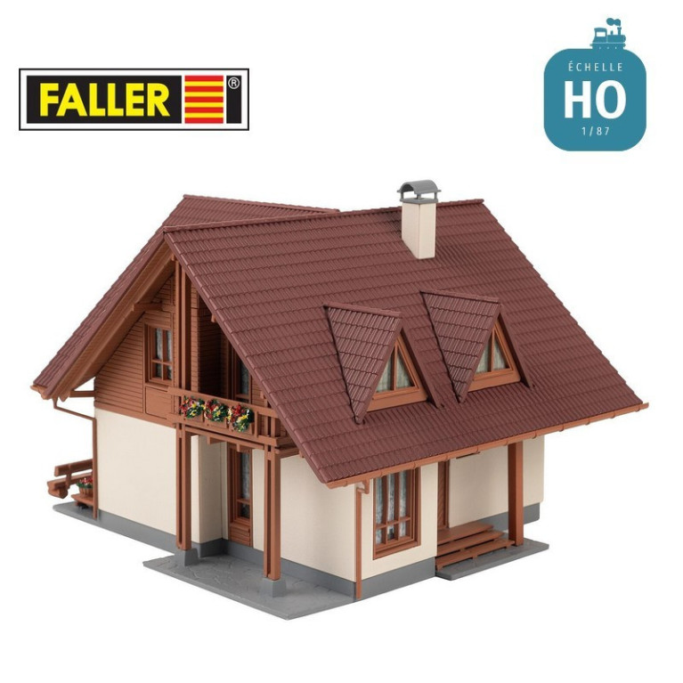 Maison individuelle Rustica HO Faller 130659 - Maketis Maison individuelle Rustica HO Faller 130659 - Maketis