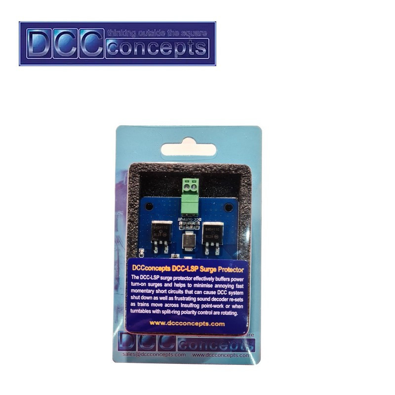 Protecteur de surtension pour réseau digital DCC (1,5 A max) DCCconcepts DCC-LSP