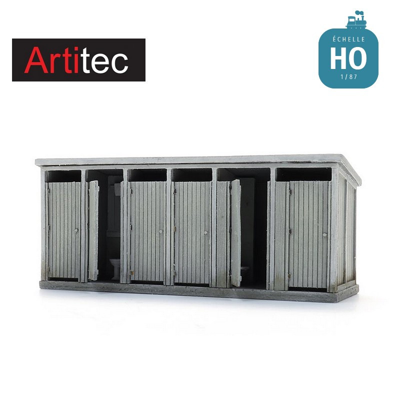 Bloc douche et WC camping en Kit HO Artitec 10.435 - Maketis