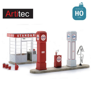 Station service Esso-Standard en Kit HO Artitec 10.438 - Maketis