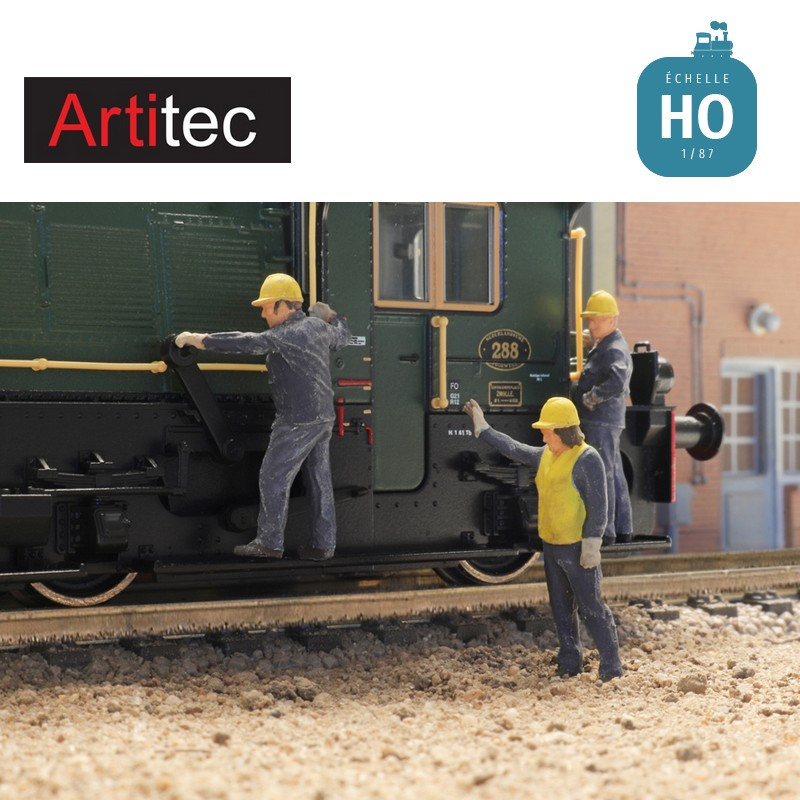 Atteleurs de locomotive jusqu'en 1990 3 pcs HO Artitec 5870036 - Maketis