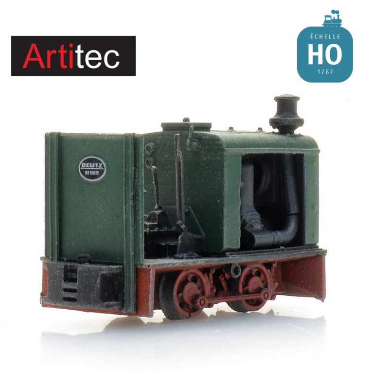 Locomotive à voie étroite Deutz OME 117F HO Artitec 387.578 - Maketis Locomotive à voie étroite Deutz OME 117F HO Artitec 387.578 - Maketis