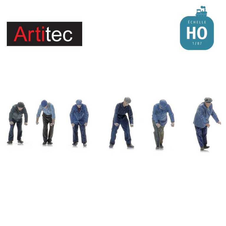 Personnel de la voie 6 pcs HO Artitec 5870071