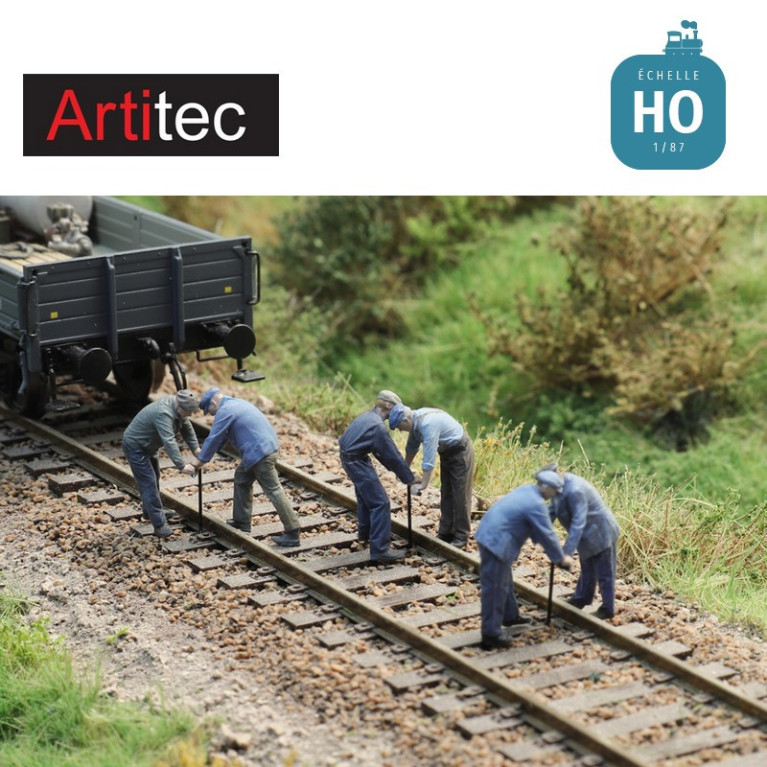Personnel de la voie 6 pcs HO Artitec 5870071