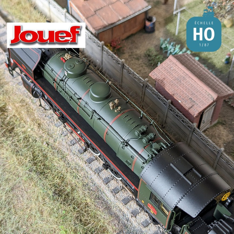 Locomotive à vapeur 141 R 1244 Ep V Digital sonore HO Jouef HJ2433S - Maketis