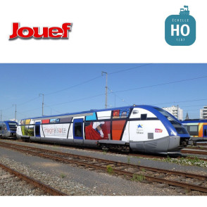 Autorail diesel X 73500 "Imaginalsace" SNCF Ep VI Analogique HO Jouef HJ2436 - Maketis