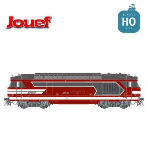 Locomotive diesel BB 67613 Rouge Capitole SNCF Ep VI Analogique HO Jouef HJ2464 - Maketis