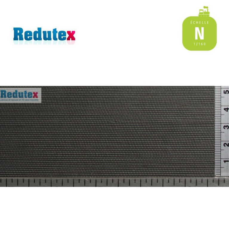 Ardoises carré grises N (1/160) Redutex 160PC111 Ardoises carré grises N (1/160) Redutex 160PC111