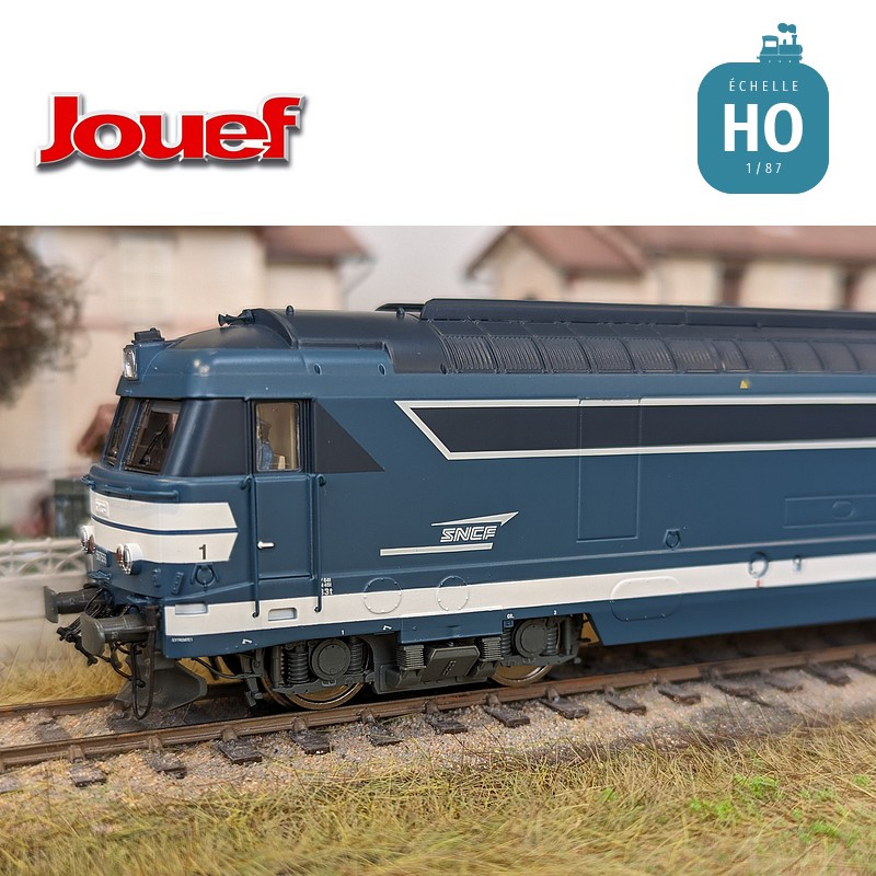 Diesel locomotive BB 567556 logo ‘Casquette’ SNCF Ep V Analog HO Jouef HJ2446 - Maketis