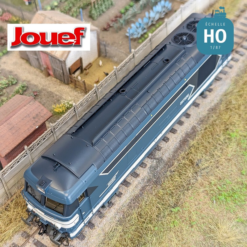 Diesel locomotive BB 567556 logo ‘Casquette’ SNCF Ep V Analog HO Jouef HJ2446 - Maketis