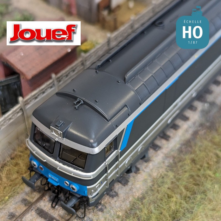 Locomotive diesel BB 167424 livrée "Multiservice" SNCF Ep VI Digital son HO Jouef HJ2447S - Maketis