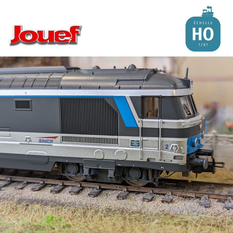 Locomotive diesel BB 167424 livrée "Multiservice" SNCF Ep VI Digital son HO Jouef HJ2447S - Maketis