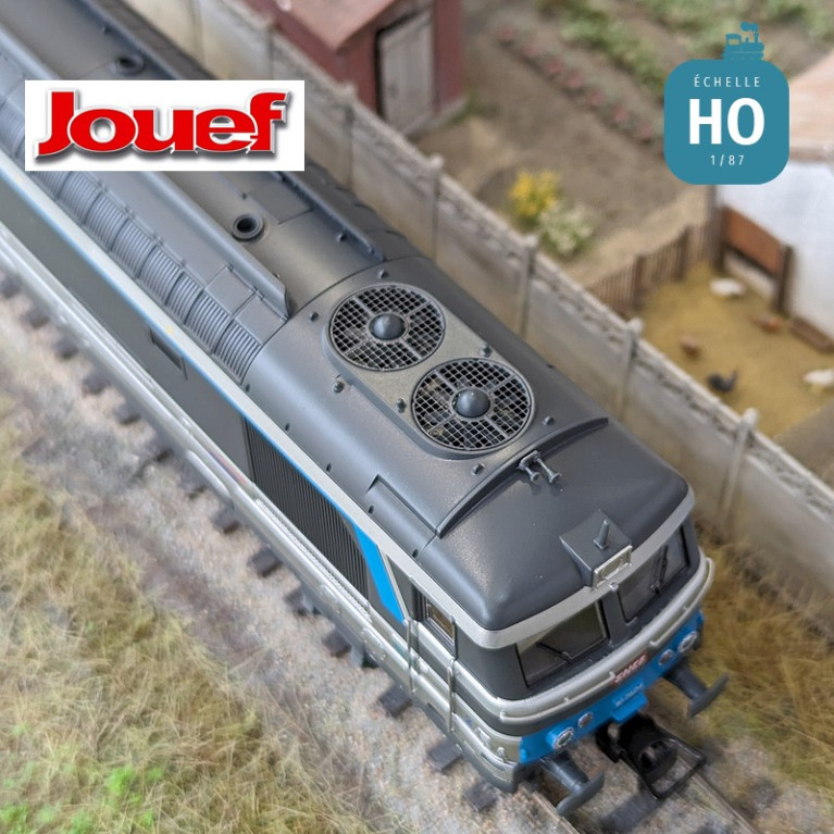 Locomotive diesel BB 167424 livrée "Multiservice" SNCF Ep VI Digital son HO Jouef HJ2447S - Maketis