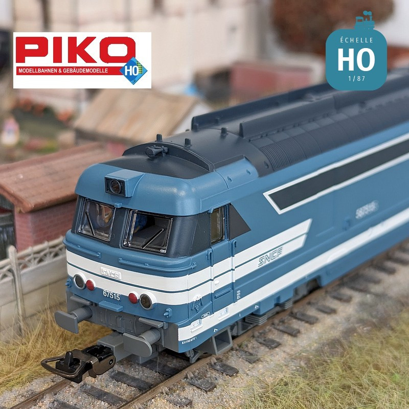 Locomotive diesel BB 67400 SNCF Ep IV/V Analogique HO Piko P95176 - Maketis