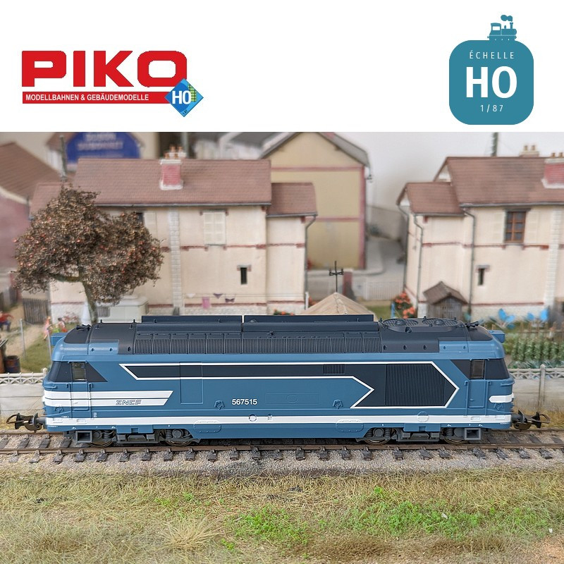 Locomotive diesel BB 67400 SNCF Ep IV/V Analogique HO Piko P95176 - Maketis