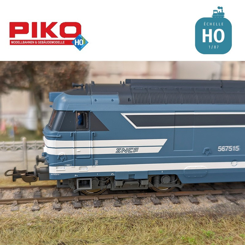 Locomotive diesel BB 67400 SNCF Ep IV/V Analogique HO Piko P95176 - Maketis