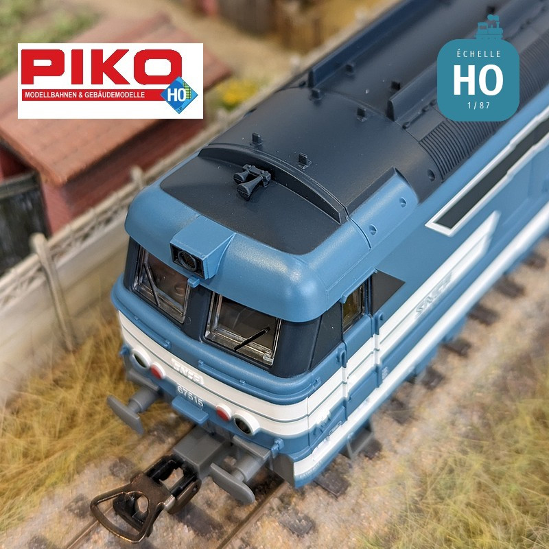 Locomotive diesel BB 67400 SNCF Ep IV/V Analogique HO Piko P95176 - Maketis