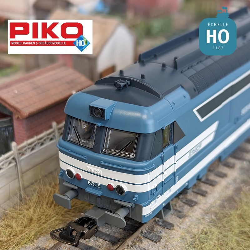 Locomotive diesel BB 67400 SNCF Ep IV/V Analogique HO Piko P95176 - Maketis