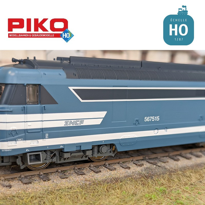 Locomotive diesel BB 67400 SNCF Ep IV/V Analogique HO Piko P95176 - Maketis