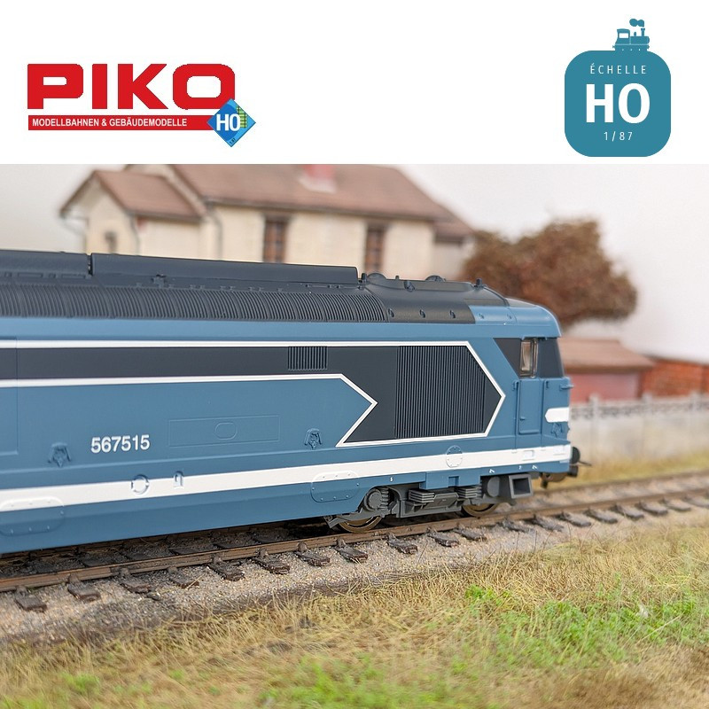Locomotive diesel BB 67400 SNCF Ep IV/V Analogique HO Piko P95176 - Maketis